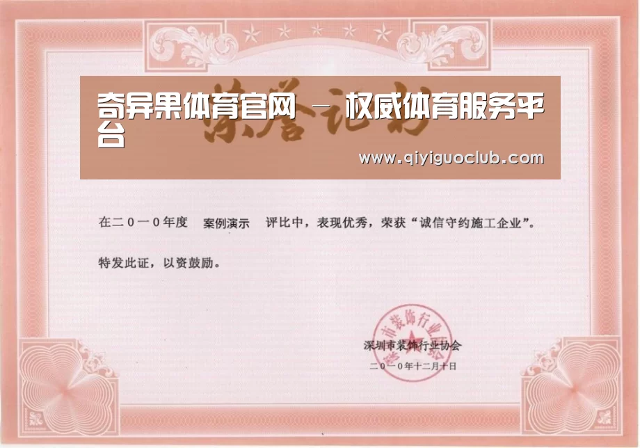 荣誉证书二(图1)